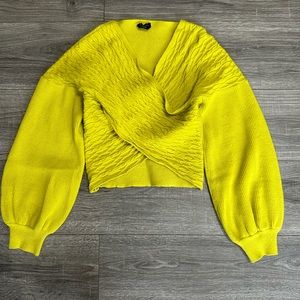 BEBE Cropped Sweater